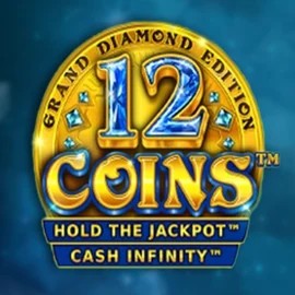 12 Coins Grand Diamond Edition slot visual from Wazdan available on bonus-kong.eu