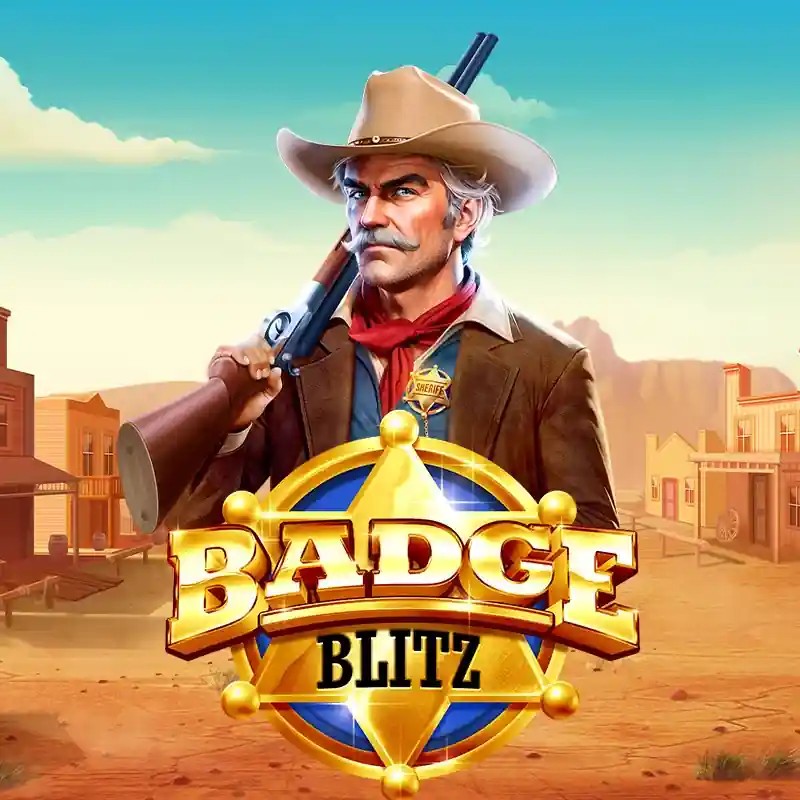 Badge Blitz logo by Pragmatic Play Bonuskong Casino