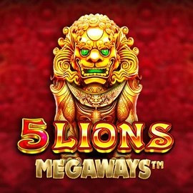 5 Lions Megaways logo by Pragmatic Play at Bonuskong Casino