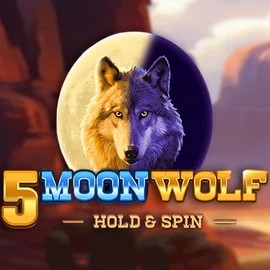 5 Moon Wolf casino game by Apparat Gaming – featured logo at Bonuskong Casino