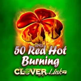 Enjoy 50 Red Hot Burning Clover Links by Novomatic – logo hosted on bonus-kong.eu