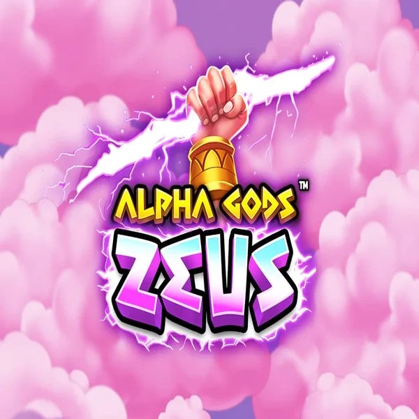 Alpha Gods Zeus game by PearFiction Studios – logo hosted on Bonuskong Casino