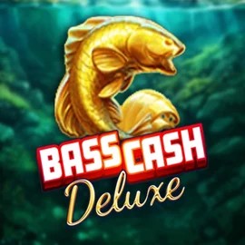 Bass Cash Deluxe slot logo by Alchemy Gaming at Bonuskong Casino