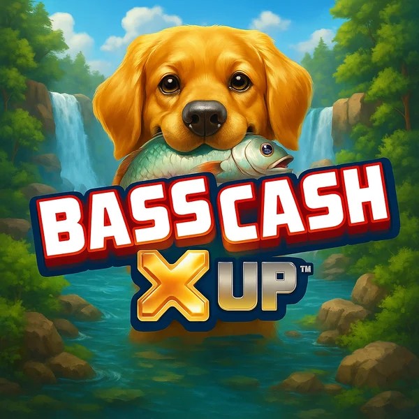 Try Bass Cash X UP slot by Alchemy Gaming on bonus-kong.eu – logo image