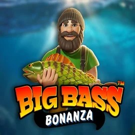 Big Bass Bonanza online game logo by Pragmatic Play on bonus-kong.eu