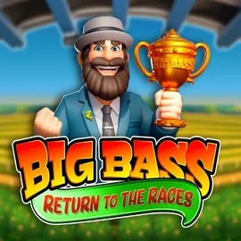 Big Bass Return to the Races logo by Pragmatic Play Bonuskong Casino