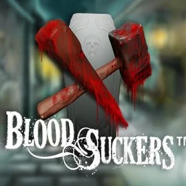 Official Slots logo: Blood Suckers by NetEnt at Bonuskong Casino