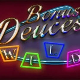 Bonus Deuces Wild (RTG) slot logo by RTG (Reel Time Gaming) at Bonuskong Casino