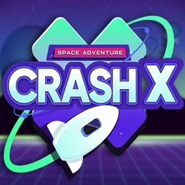 Crash X game by Turbo Games – logo hosted on Bonuskong Casino