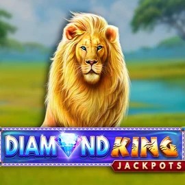 Diamond King Jackpots online game logo by SpinPlay Games on bonus-kong.eu