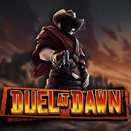 Duel At Dawn slot logo by Hacksaw Gaming at Bonuskong Casino