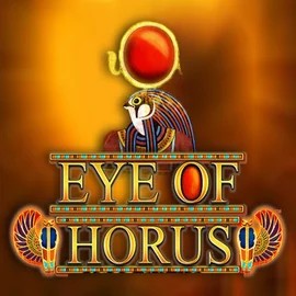 Eye of Horus slot logo by RTG (Reel Time Gaming) at Bonuskong Casino