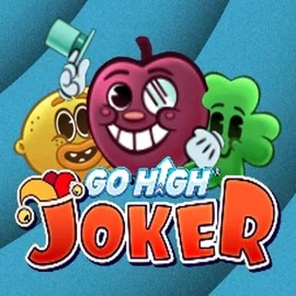 Go High Joker slot logo by RubyPlay at Bonuskong Casino