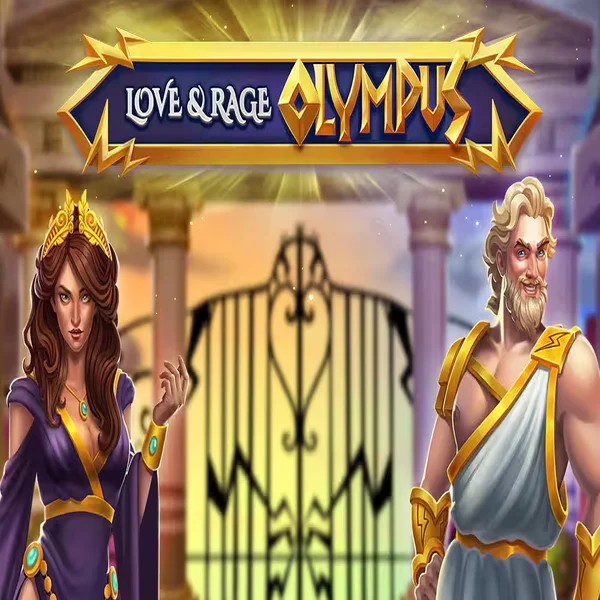 Love and Rage Olympus slot visual from Greentube available on bonus-kong.eu