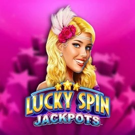 Lucky Spin Jackpots online game logo by Novomatic on bonus-kong.eu
