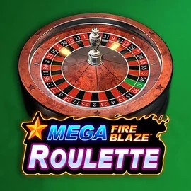 Mega Fire Blaze Roulette slot logo by Playtech at Bonuskong Casino