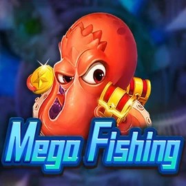 Mega Fishing slot visual from TaDa Gaming available on bonus-kong.eu