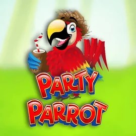 Party Parrot slot visual from Rival available on bonus-kong.eu