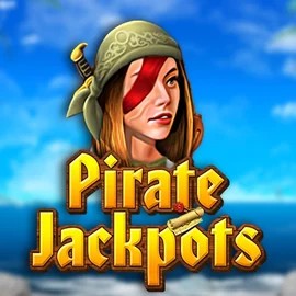 Pirate Jackpots slot visual from Belatra Games available on bonus-kong.eu