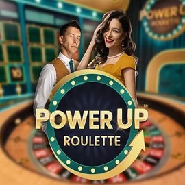 PowerUP Roulette online game logo by Pragmatic Play on bonus-kong.eu