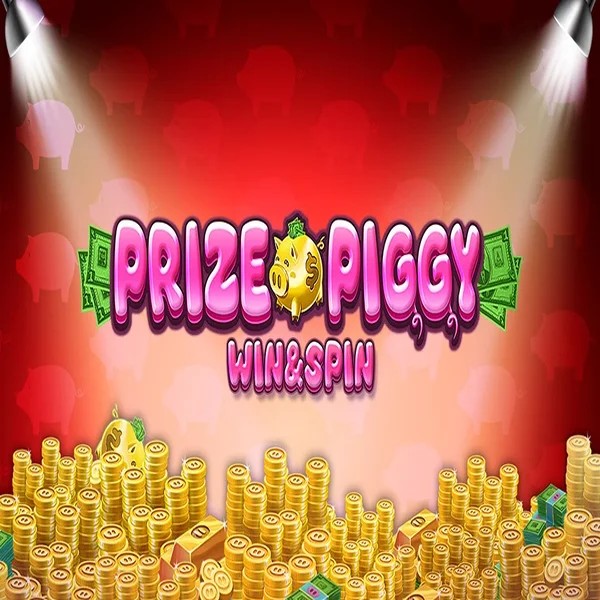Prize Piggy Win &amp; Spin game by Inspired Gaming – logo hosted on Bonuskong Casino