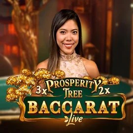 Prosperity Tree Baccarat slot icon by Evolution, available at Bonuskong Casino