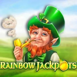 Rainbow Jackpots slot visual from Red Tiger Gaming available on bonus-kong.eu