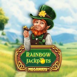 Rainbow Jackpots Megaways slot visual from Red Tiger Gaming available on bonus-kong.eu