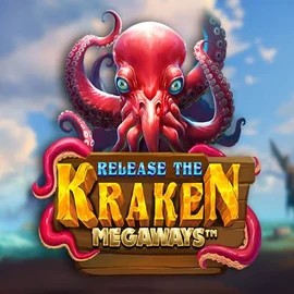 Release the Kraken Megaways online game logo by Pragmatic Play on bonus-kong.eu