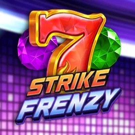 Strike Frenzy online game logo by Pragmatic Play on bonus-kong.eu