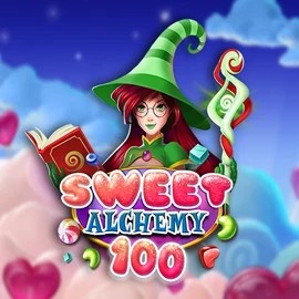 Sweet Alchemy 100 logo – Slots by Play'n GO at Bonuskong Casino
