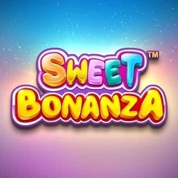 Sweet Bonanza online game logo by Pragmatic Play on bonus-kong.eu