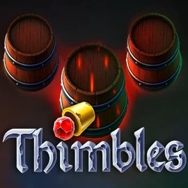 Thimbles slot logo by Evoplay at Bonuskong Casino