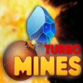 Turbo Mines slot visual from Turbo Games available on bonus-kong.eu
